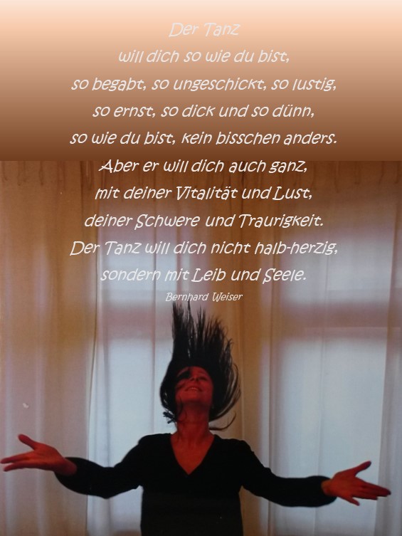 Gedicht der Tanz von Bernhard Weiser